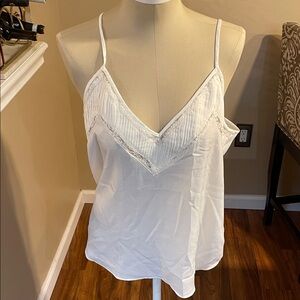 Express cream  Lace Detail Camisole